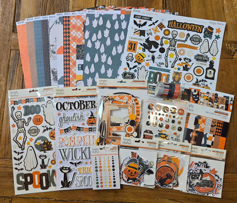 Scary Stories Scrapbook Bundle