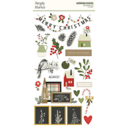 The Holiday Life Chipboard The Holiday Life Chipboard