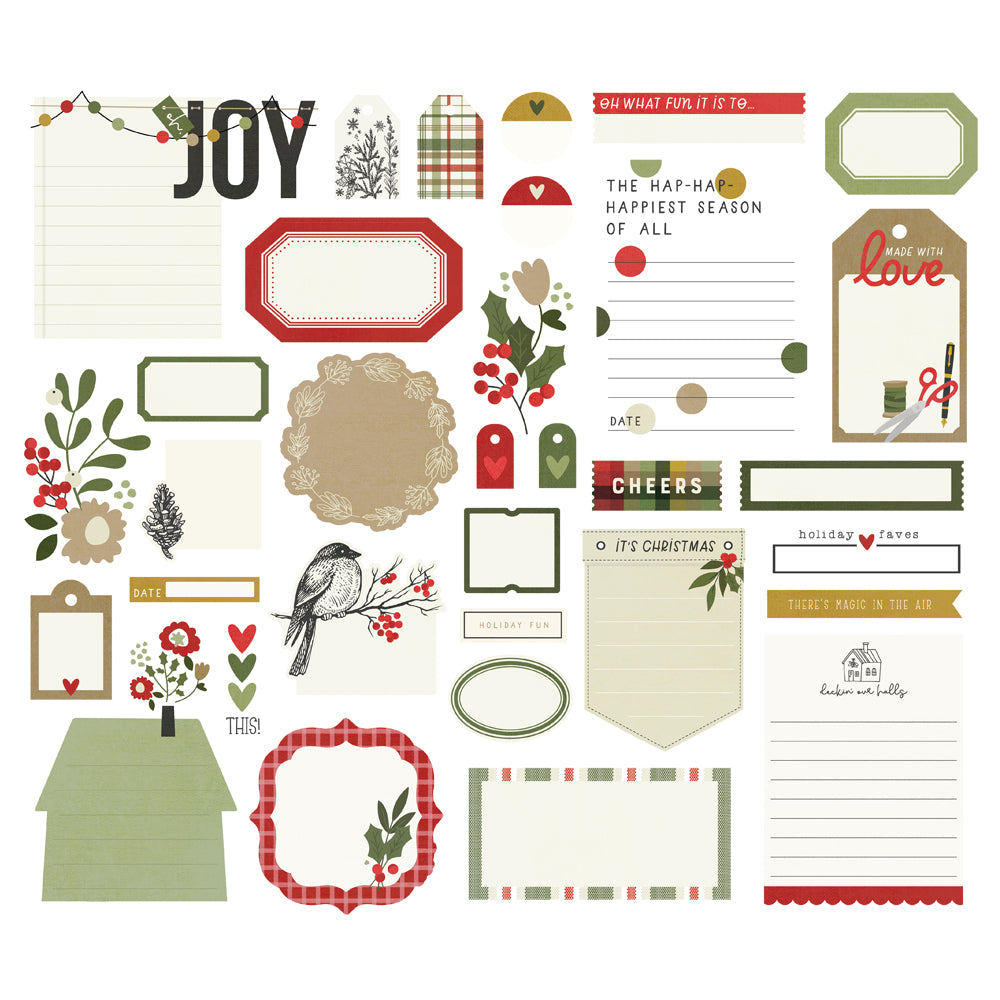 The Holiday Life - Journal Bits & Pieces