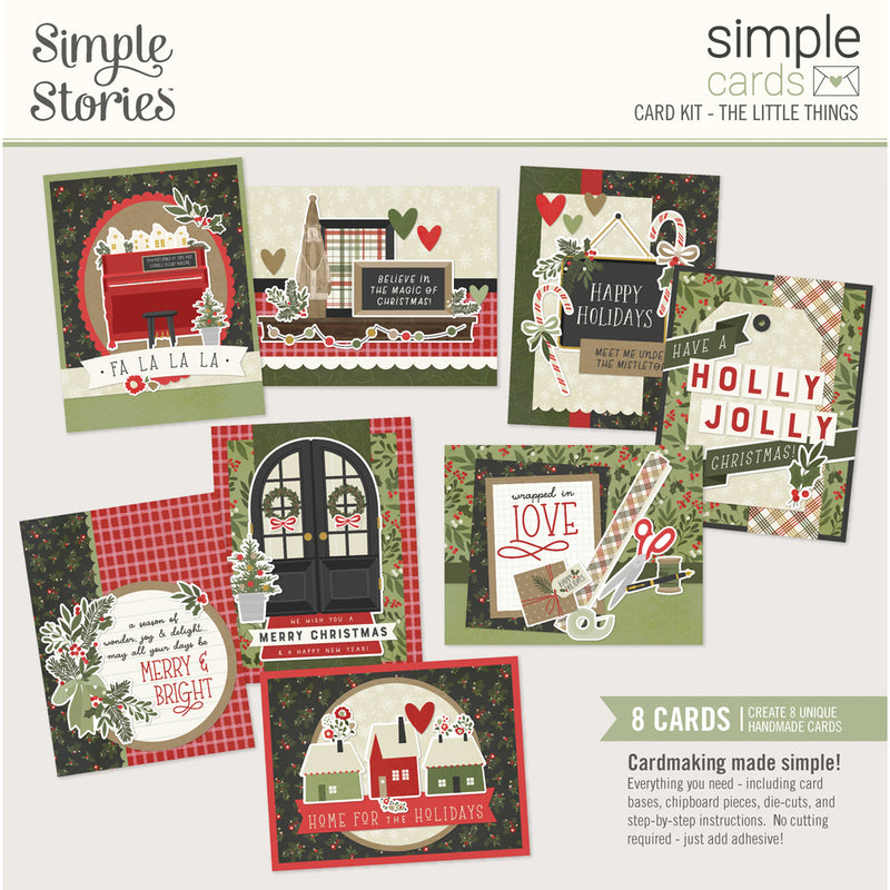NEW! Simple Cards Card Kit - Simple Vintage Tis the Season