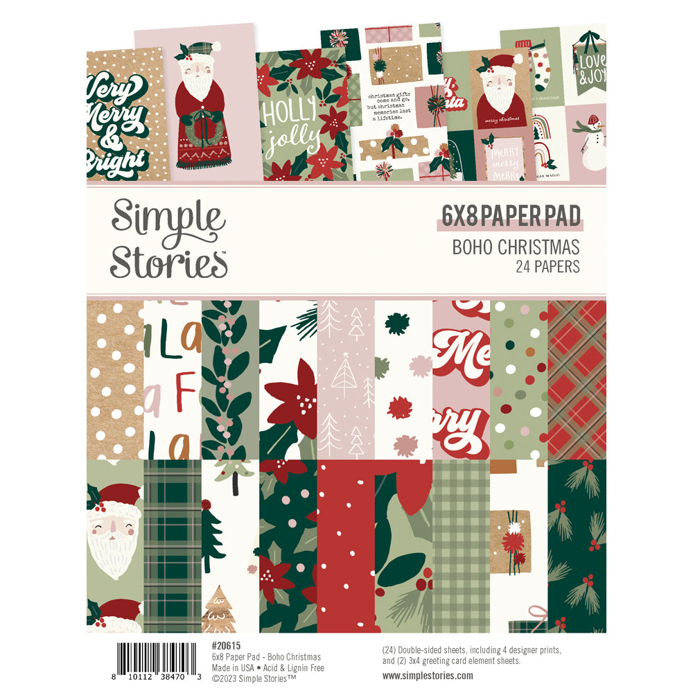 Simple Stories - Boho Christmas - Washi Tape – Layle By Mail