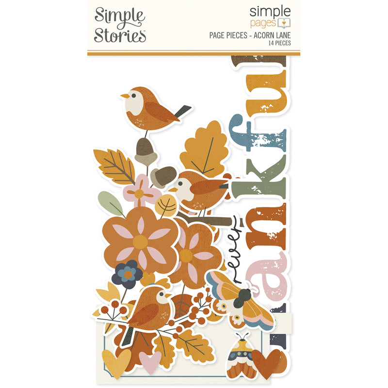 Simple Pages Page Pieces - Trail Mix