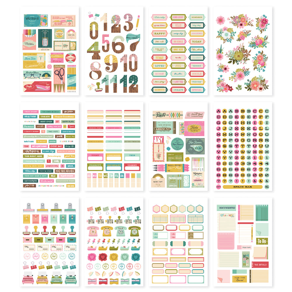 Noteful Sticker Collection Noteworthy - Sticker Book – Simple Stories