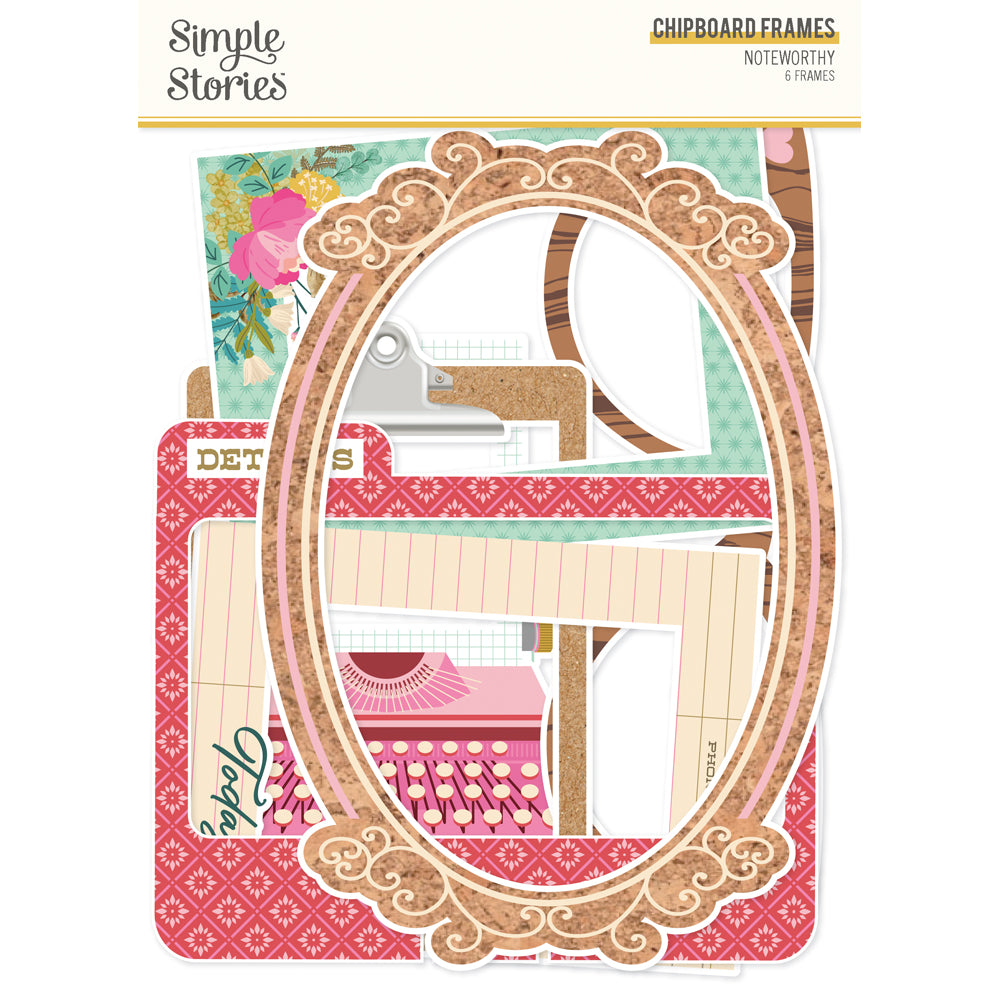 Noteworthy - Chipboard Frames