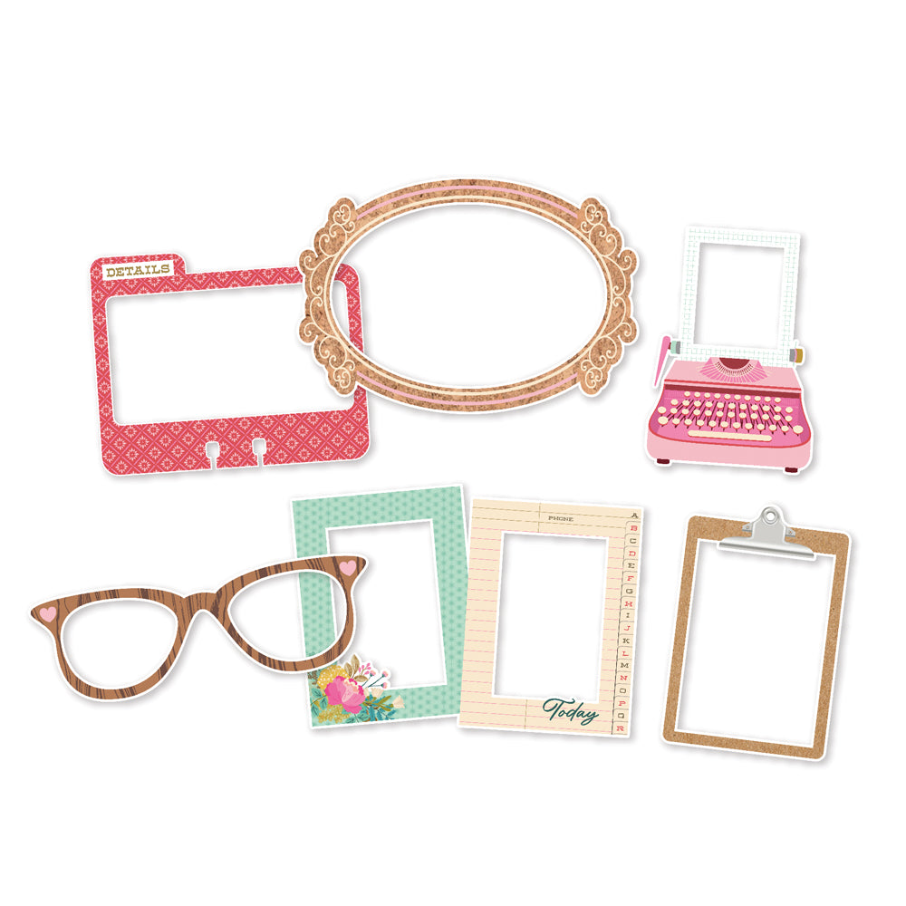 Noteworthy - Chipboard Frames