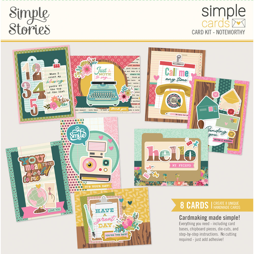 Shop Simple Card Noteworthy - Simple Cards Card Kit – Simple Stories