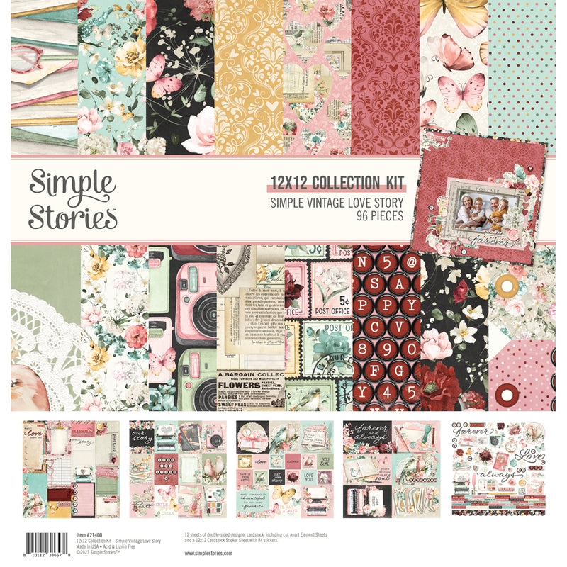 Simple Stories 12x12 Combo Cardstock Stickers - [Collection] - Happy H –  Scrapbook Cafe
