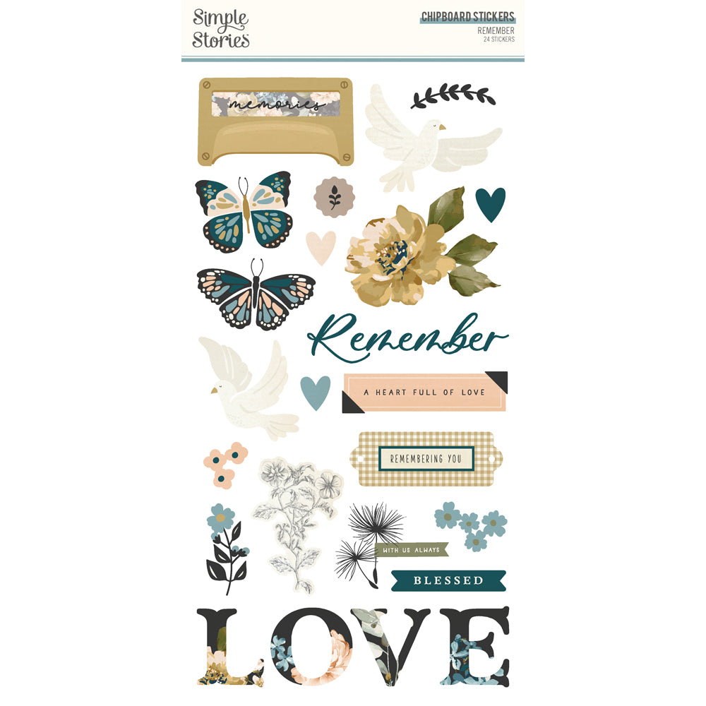 Remember - 6x12 Chipboard