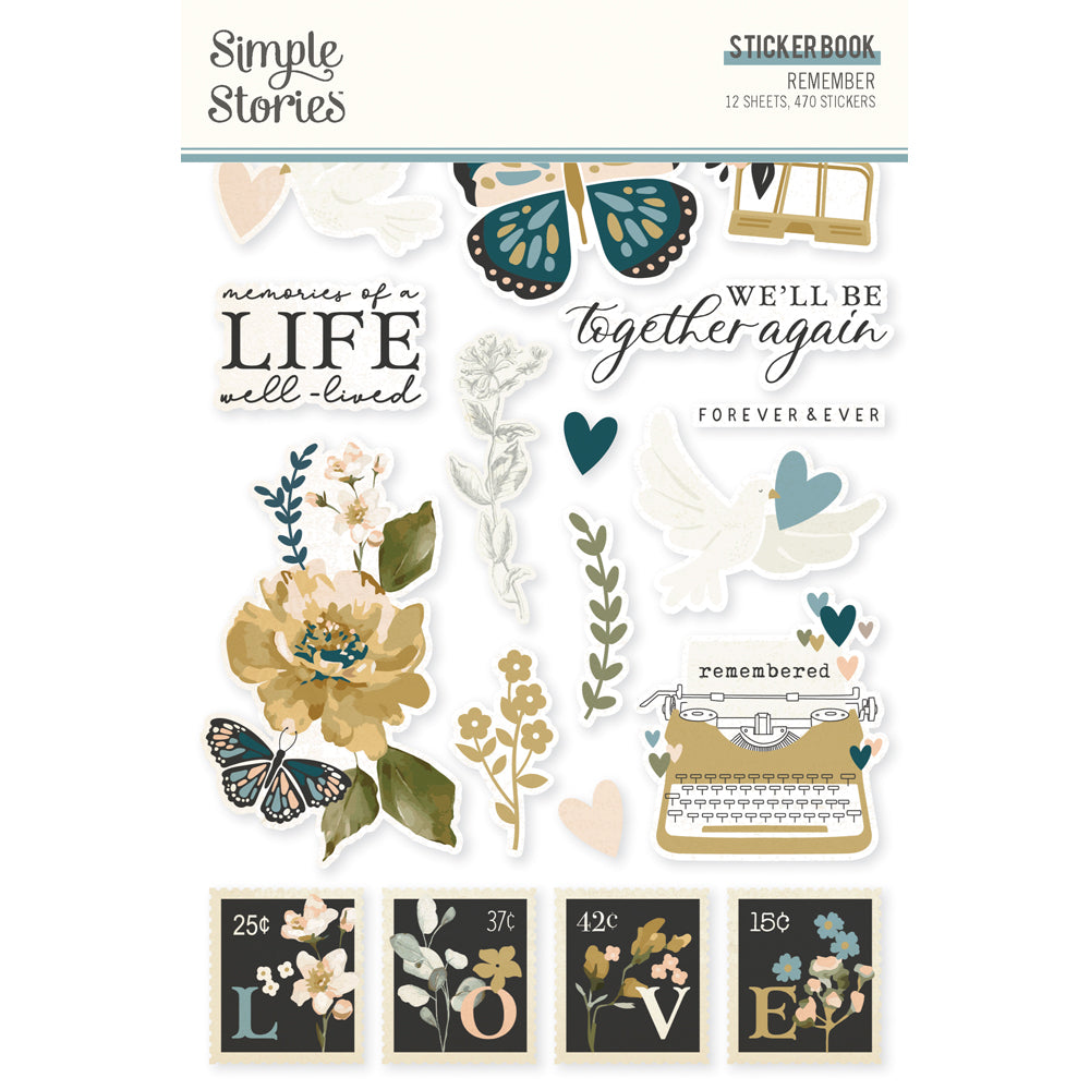 Remember - Sticker Book – Simple Stories