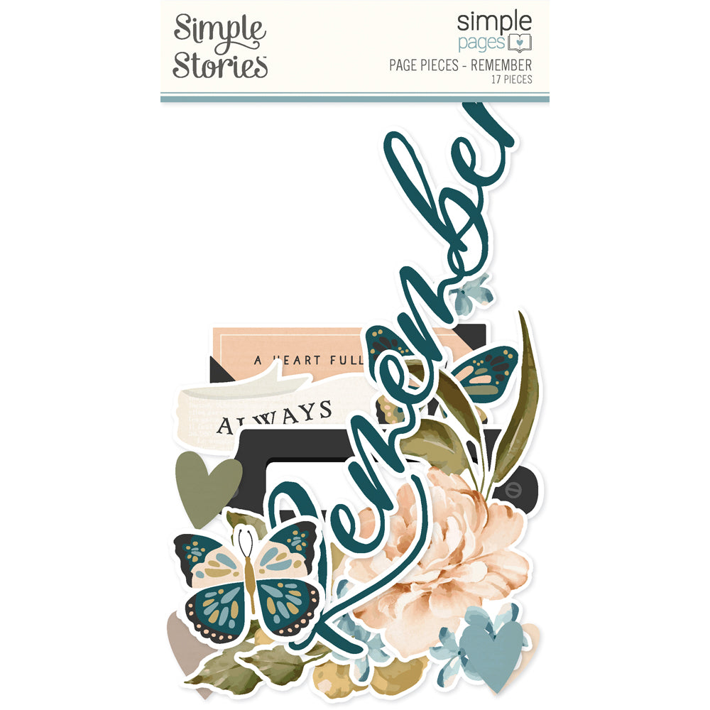 New! Simple Pages Page Pieces - Remember