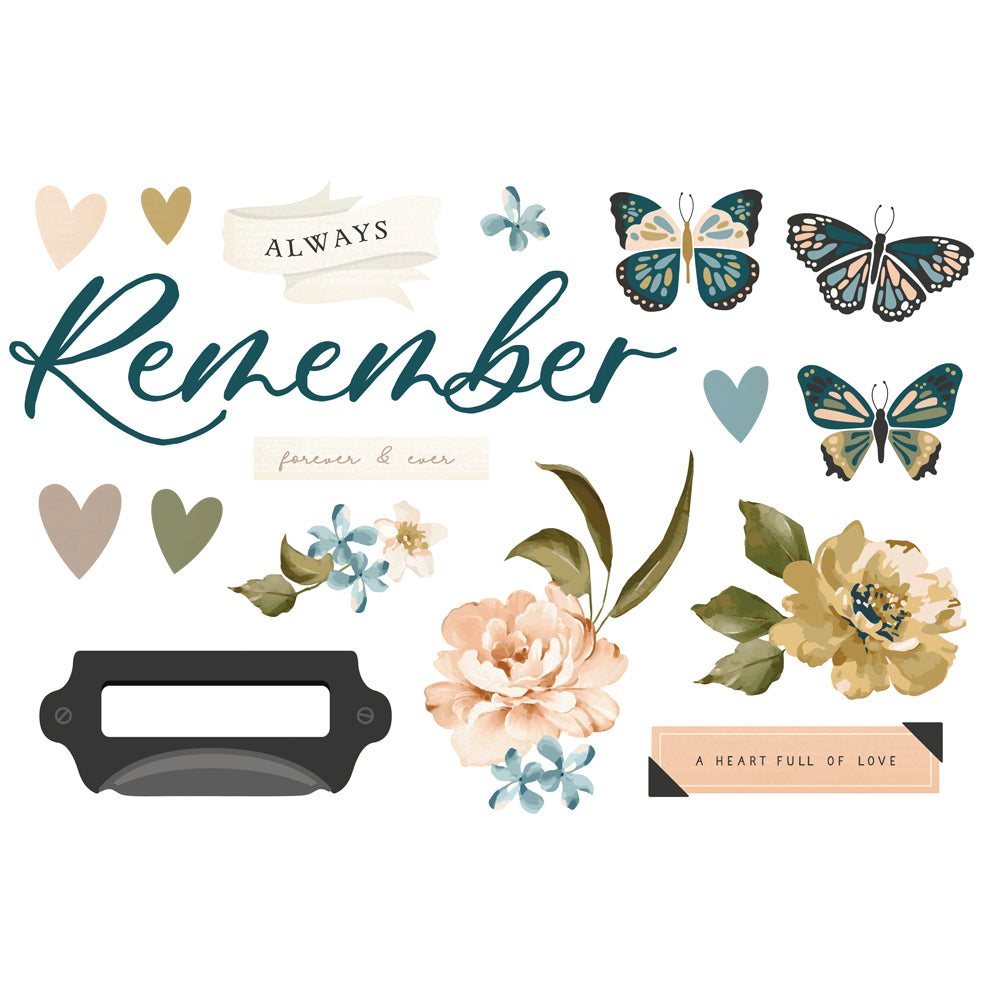 New! Simple Pages Page Pieces - Remember