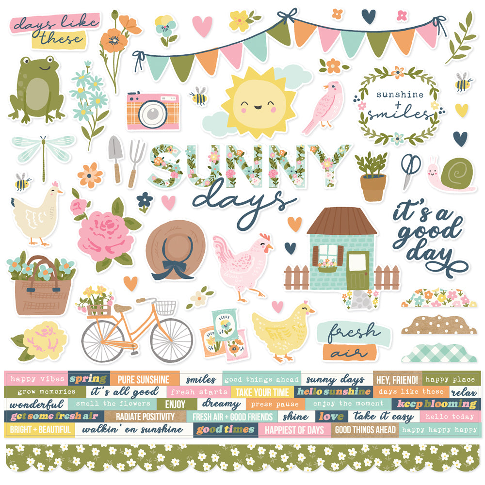 Fresh Air - Cardstock Stickers – Simple Stories