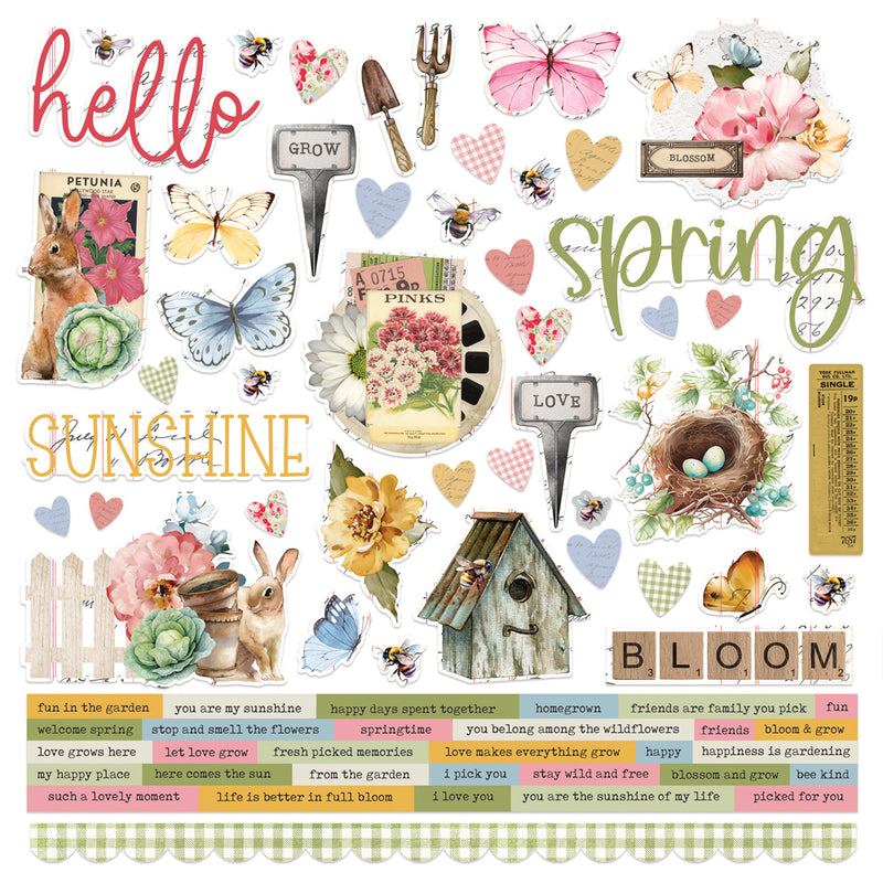 Simple Vintage Spring Garden  - Picked For You