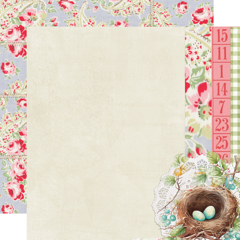 Simple Vintage Spring Garden  - Simple Pages Page Pieces