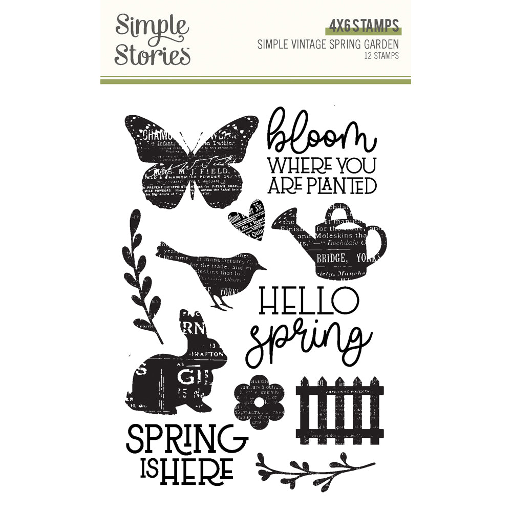 Simple Vintage Spring Garden - Stamps – Simple Stories