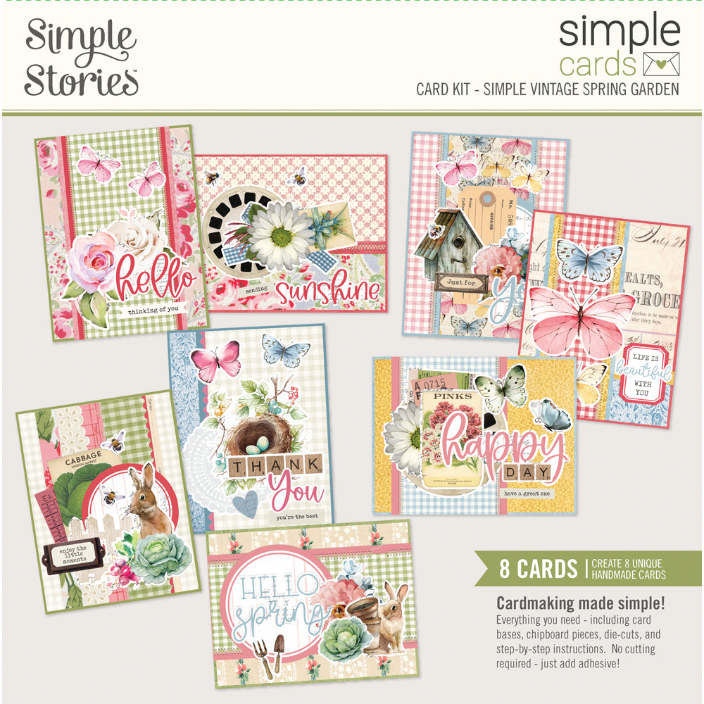 Simple Vintage Spring Garden  - Simple Cards Card Kit