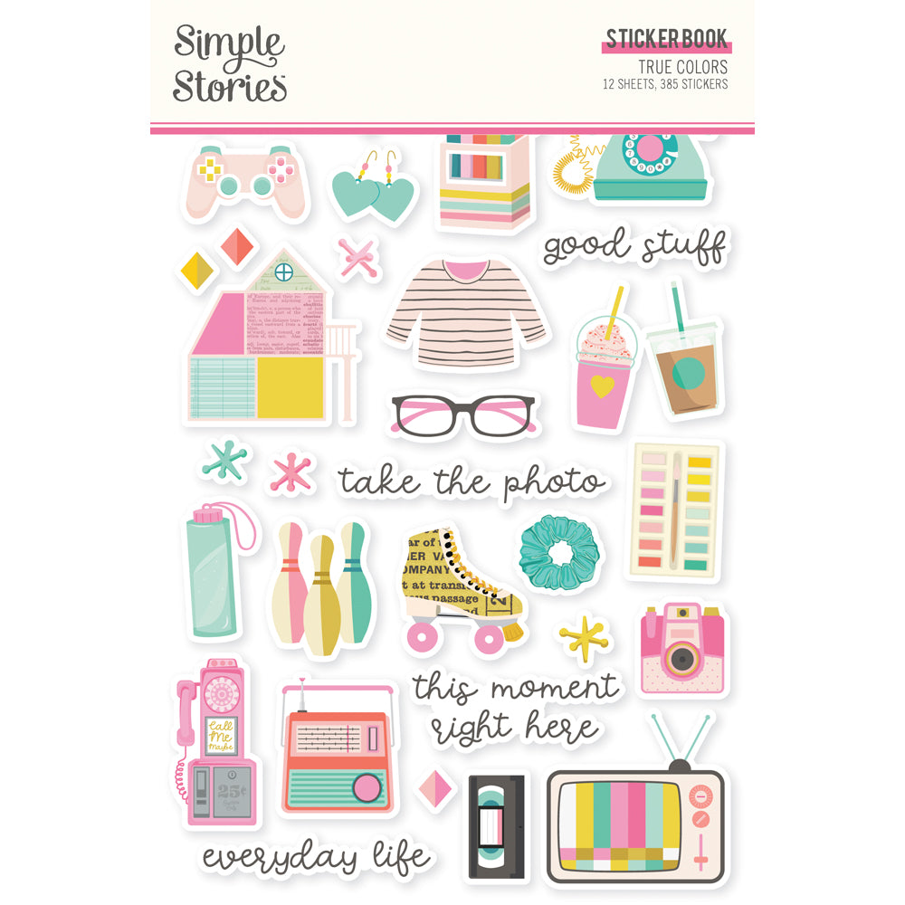 Printable Sticker True True Colors - Sticker Book – Simple Stories