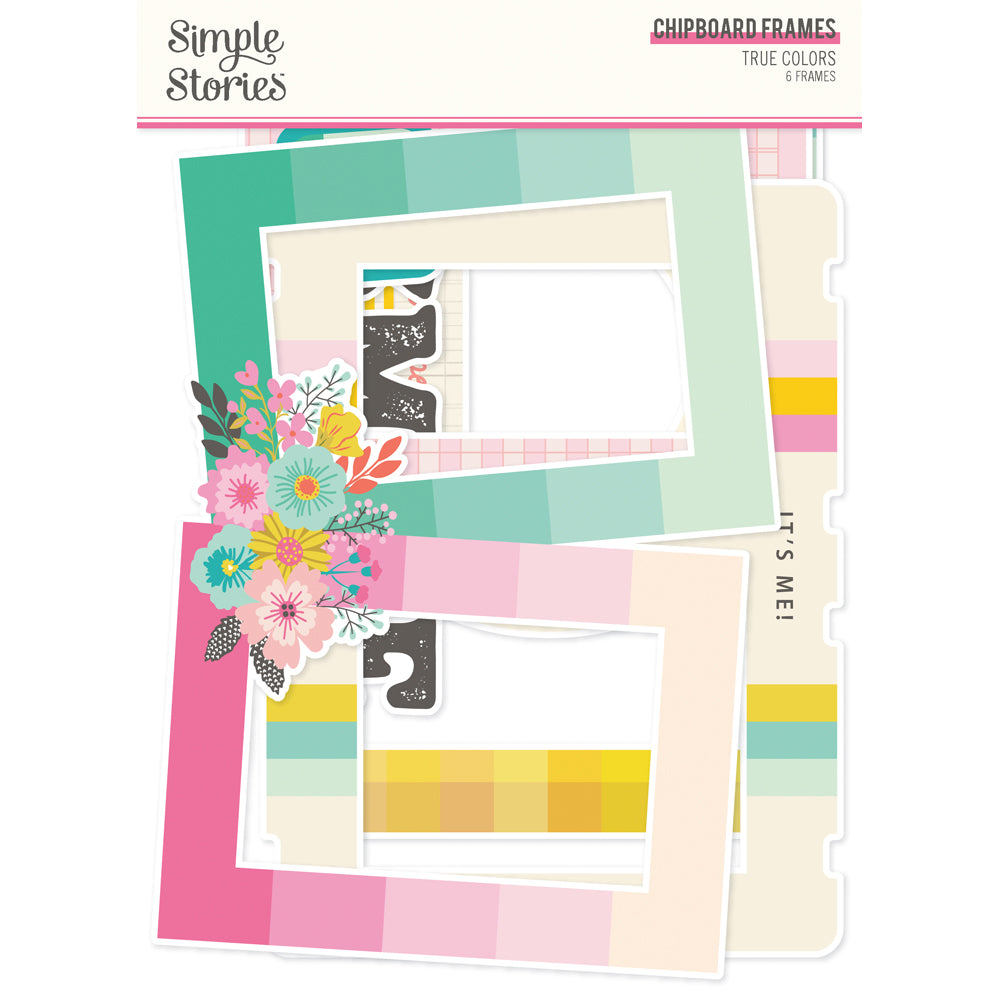 True Colors - Chipboard Frames