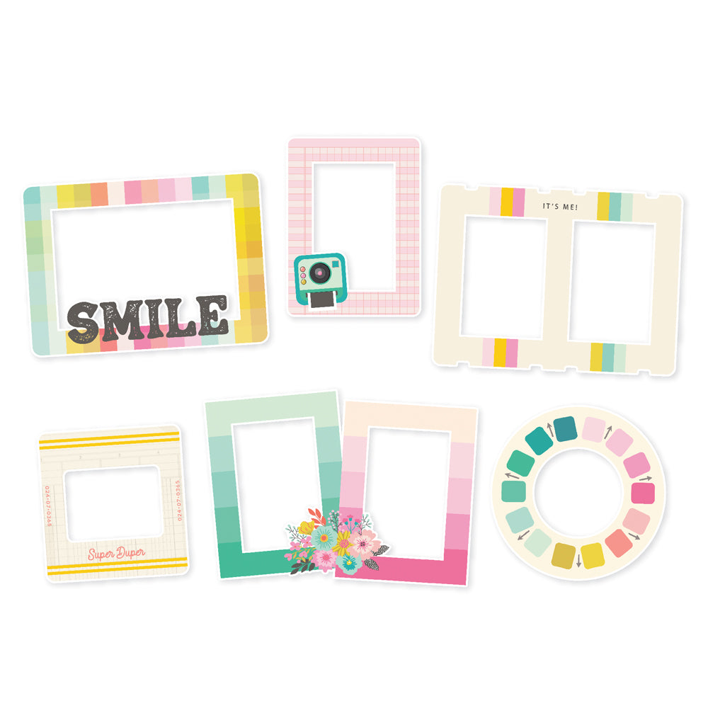 True Colors - Chipboard Frames