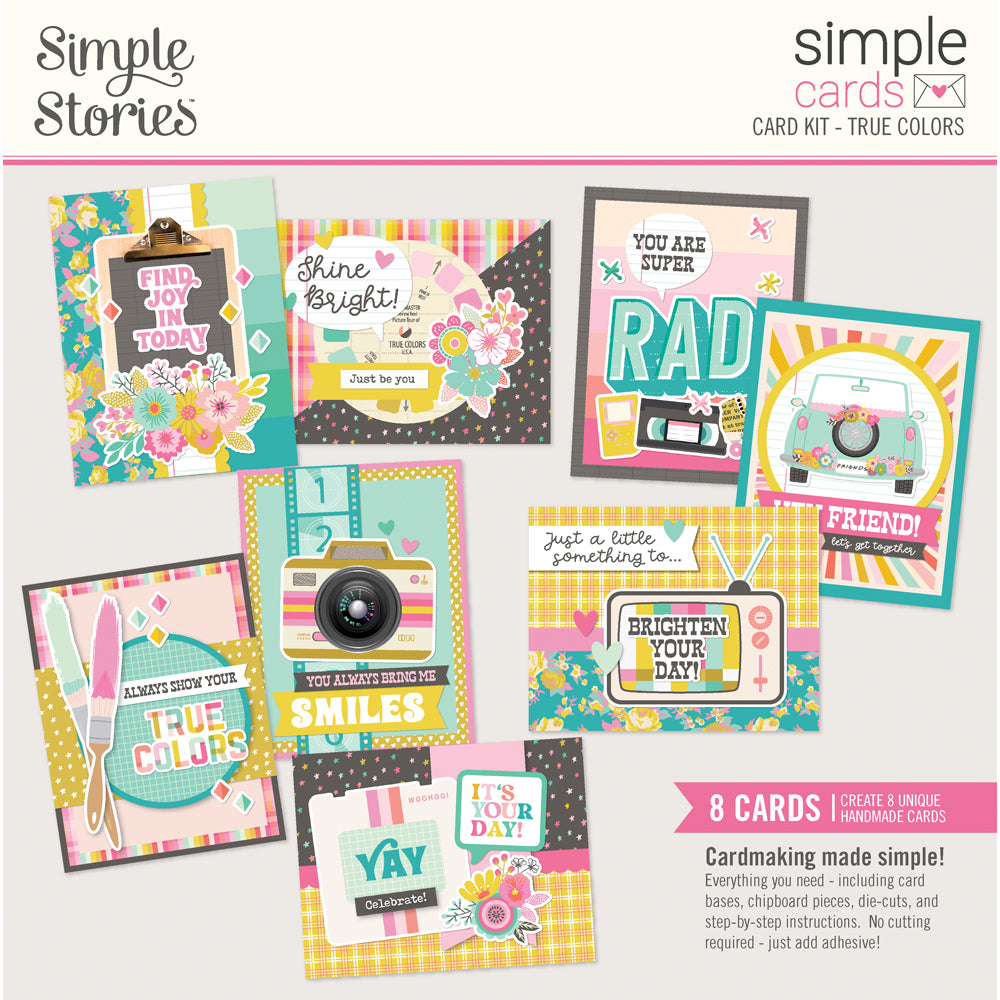 True Colors - Simple Cards Card Kit