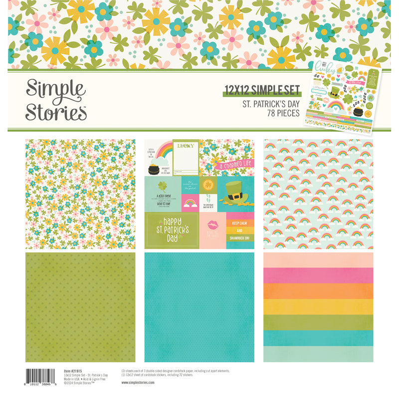 St Patrick's  Day - Cardstock Stickers
