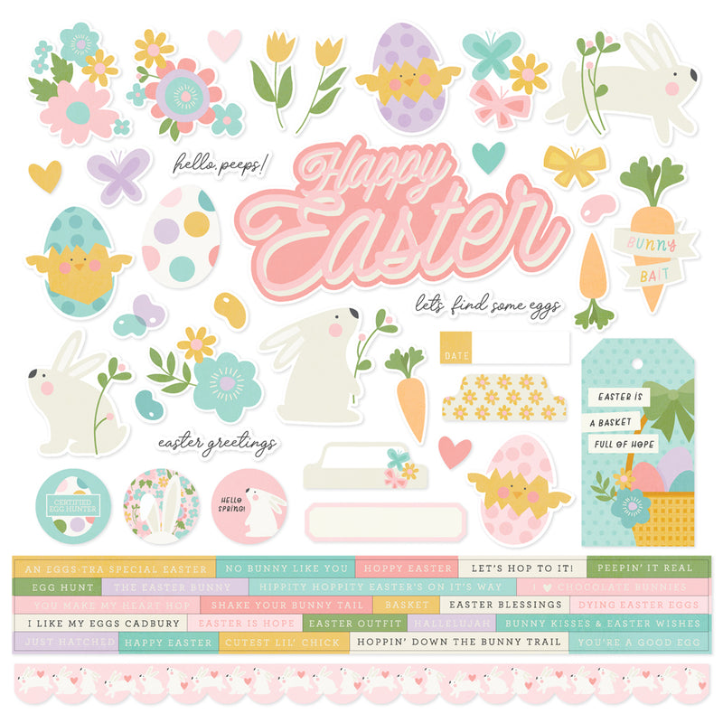 Hoppy Easter - Simple Pages Page Pieces