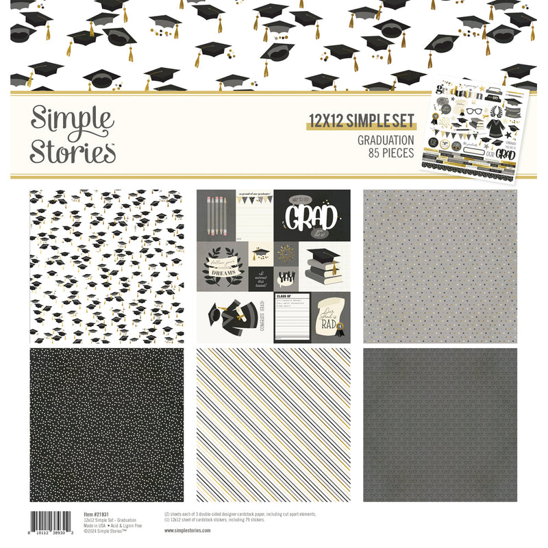Simple Set + Page Piece Sale - Graduation