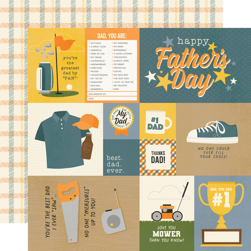 Father's Day - Cardstock Stickers