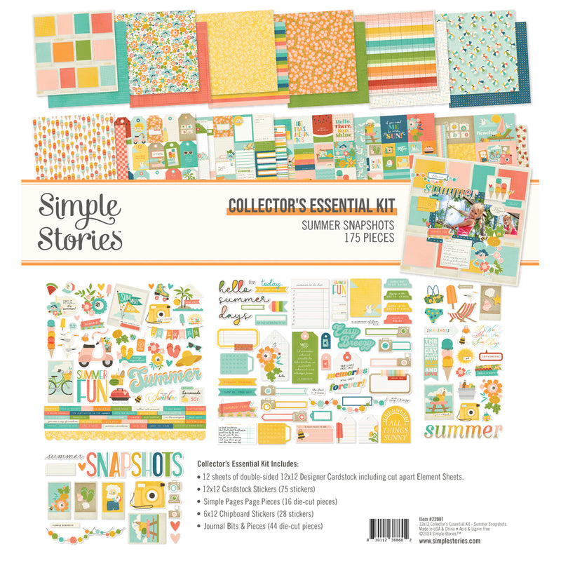 Summer Snapshots - Cardstock Stickers