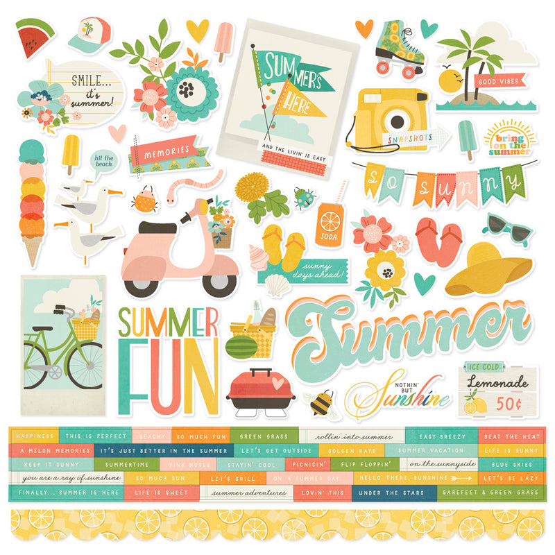 Summer Snapshots- Journal Elements