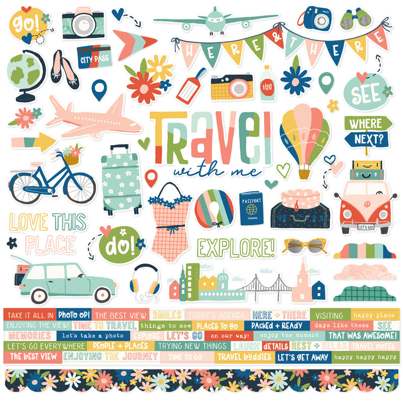 Pack Your Bags - Washi Tape