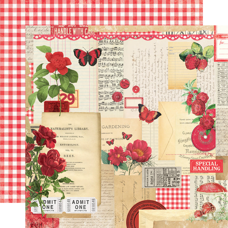 Simple Vintage Essentials Color Palette - Designer Sticker Book