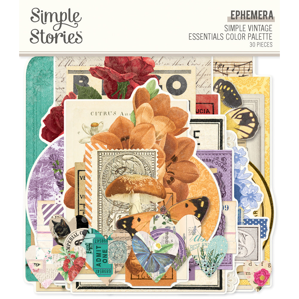 Xssentials Color Simple Vintage Essentials Color Palette - Ephemera – Simple Stories
