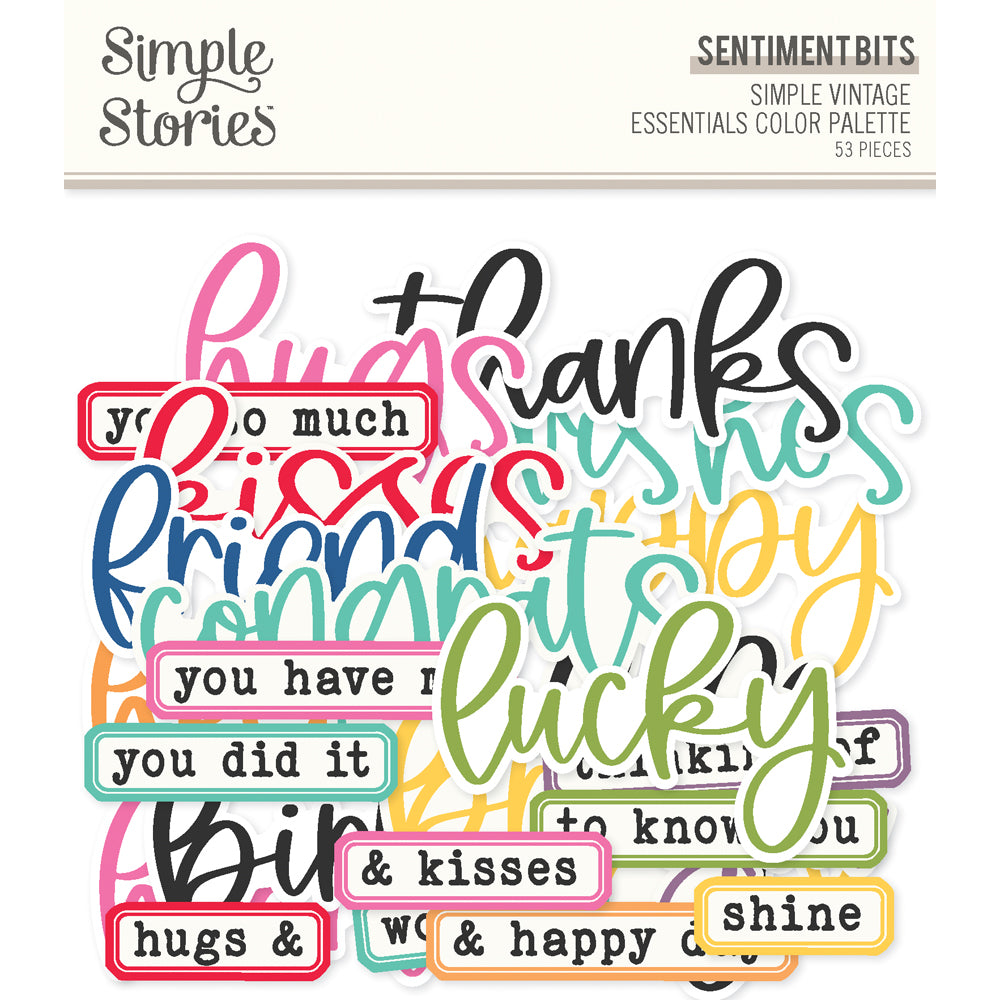 Simple Vintage Essentials Color Palette - Sentiment Bits & Pieces