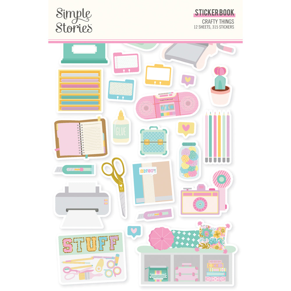 Crafty Things  - Sticker Book