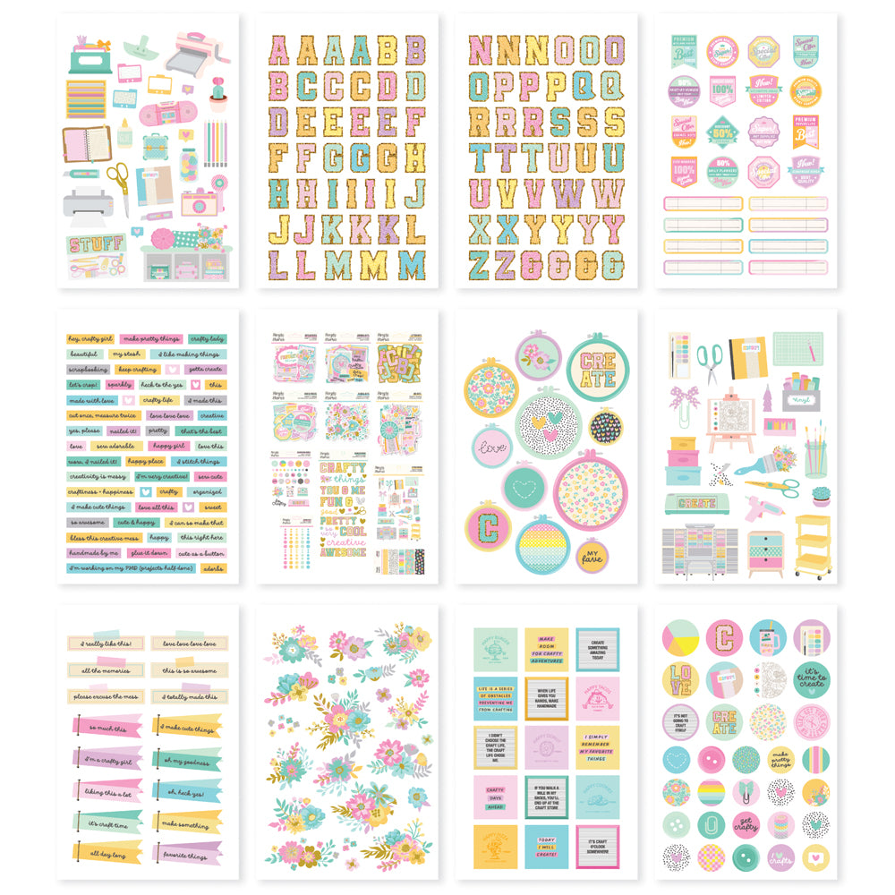 Crafty Things  - Sticker Book