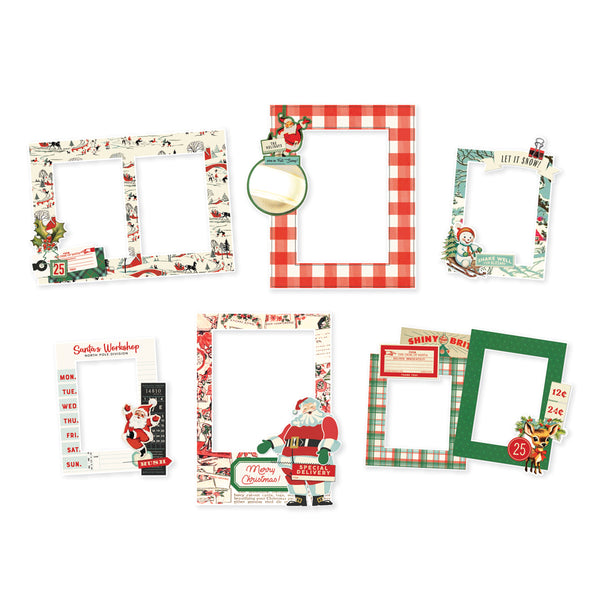 Simple Vintage Holly Jolly - Chipboard Frames – Simple Stories