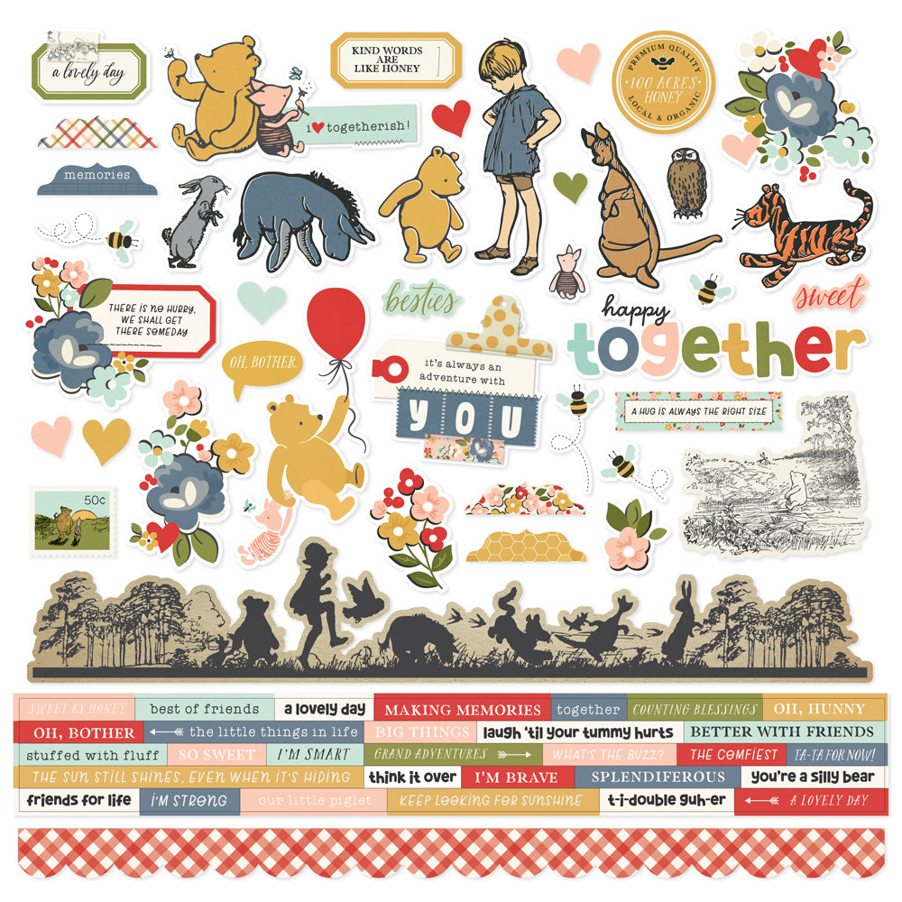 Tigger & Eeyore Etched Dies from the Say Cheese Classic Pooh Collection in Collaboration with Simple Stories | – UK Tigger & Eeyore Etched Dies from the Say Cheese Classic Pooh Collection in Collaboration with Simple Stories | – UK