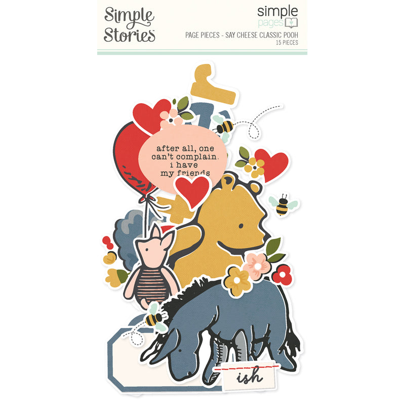 SIMPLE STORIES - Collezione Say Cheese Classic Pooh Baby- 6x8 Binder Inserts - Il Negozio della SIMPLE STORIES - Collezione Say Cheese Classic Pooh Baby- 6x8 Binder Inserts - Il Negozio della