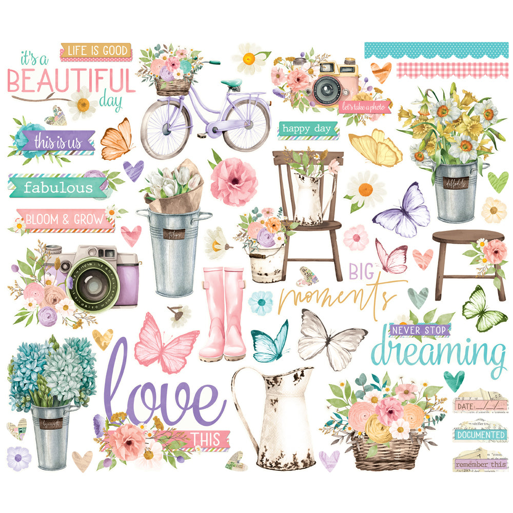 Simple Vintage Flower Shoppe - Bits & Pieces