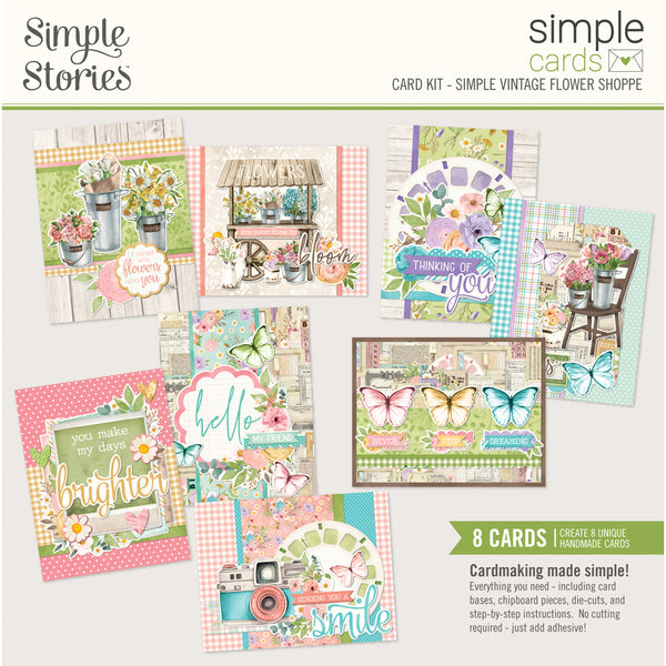 Simple Vintage Flower Shoppe - Simple Cards Card Kit – Simple Stories