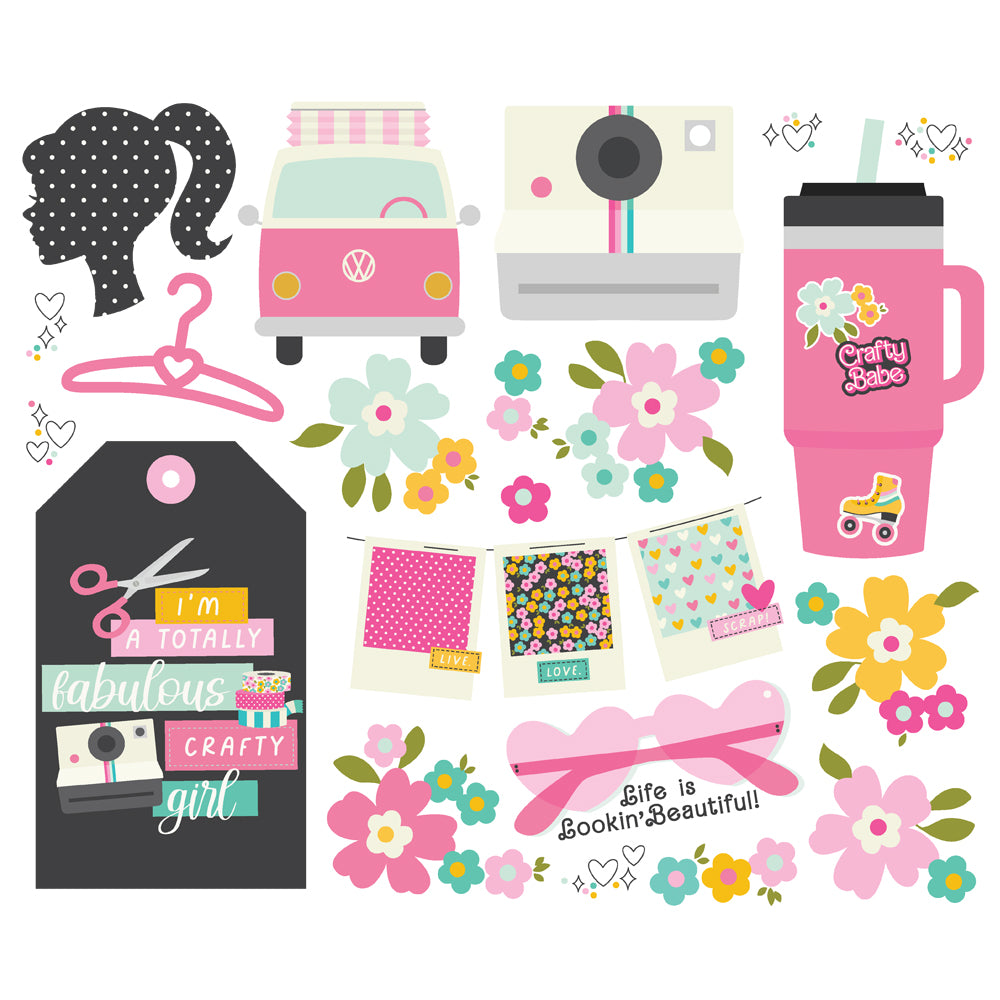 Crafty Babe Big Bits & Pieces - Unit of 6