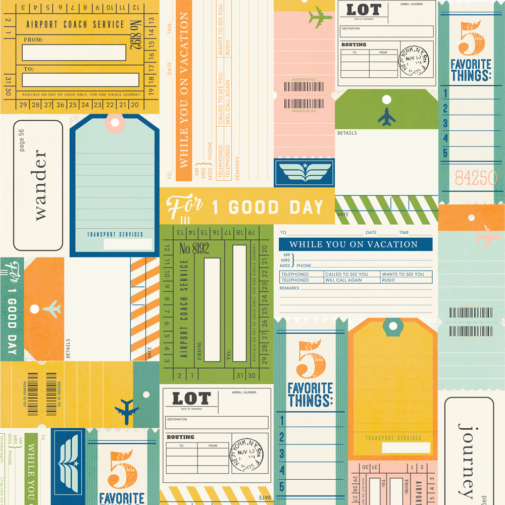 Happy Travels Here & Now - 25 pack