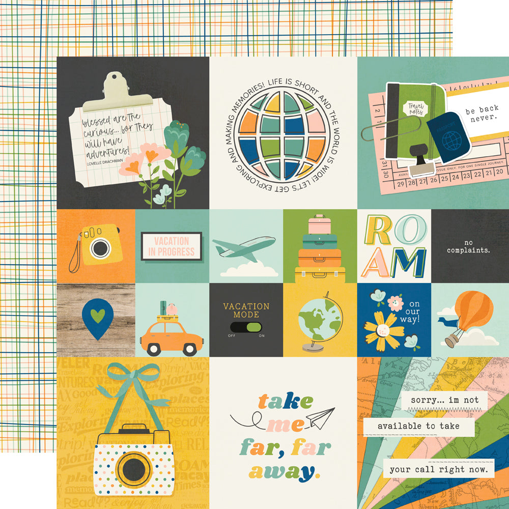 Happy Travels 2x2/4x4 Elements - 25 pack