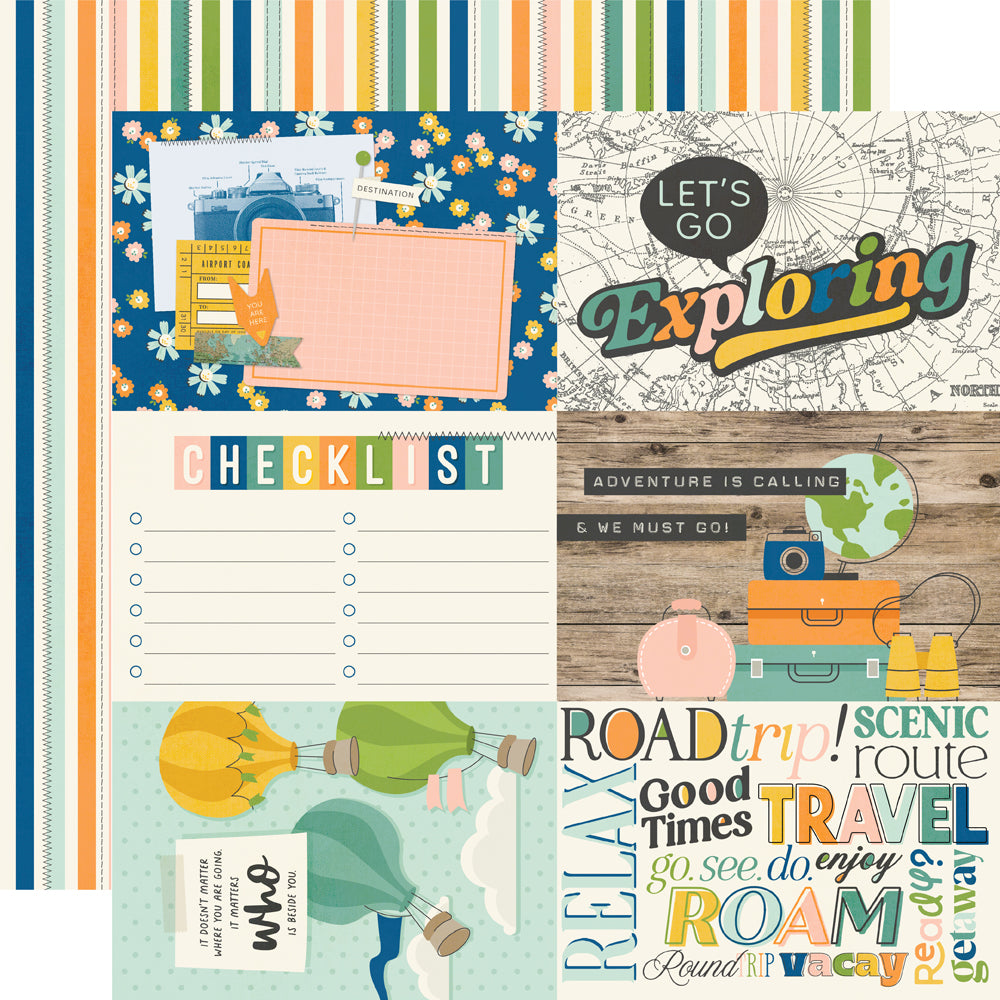 Happy Travels 4x6 Elements - 25 pack