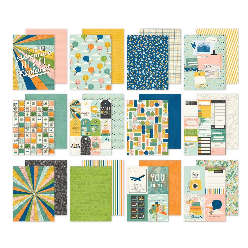 Happy Travels 6x8 Pad - Unit of 6