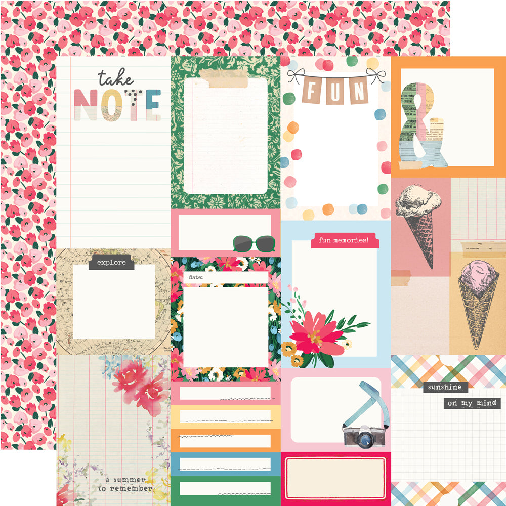 Sunny Days Journal Elements - 25 pack