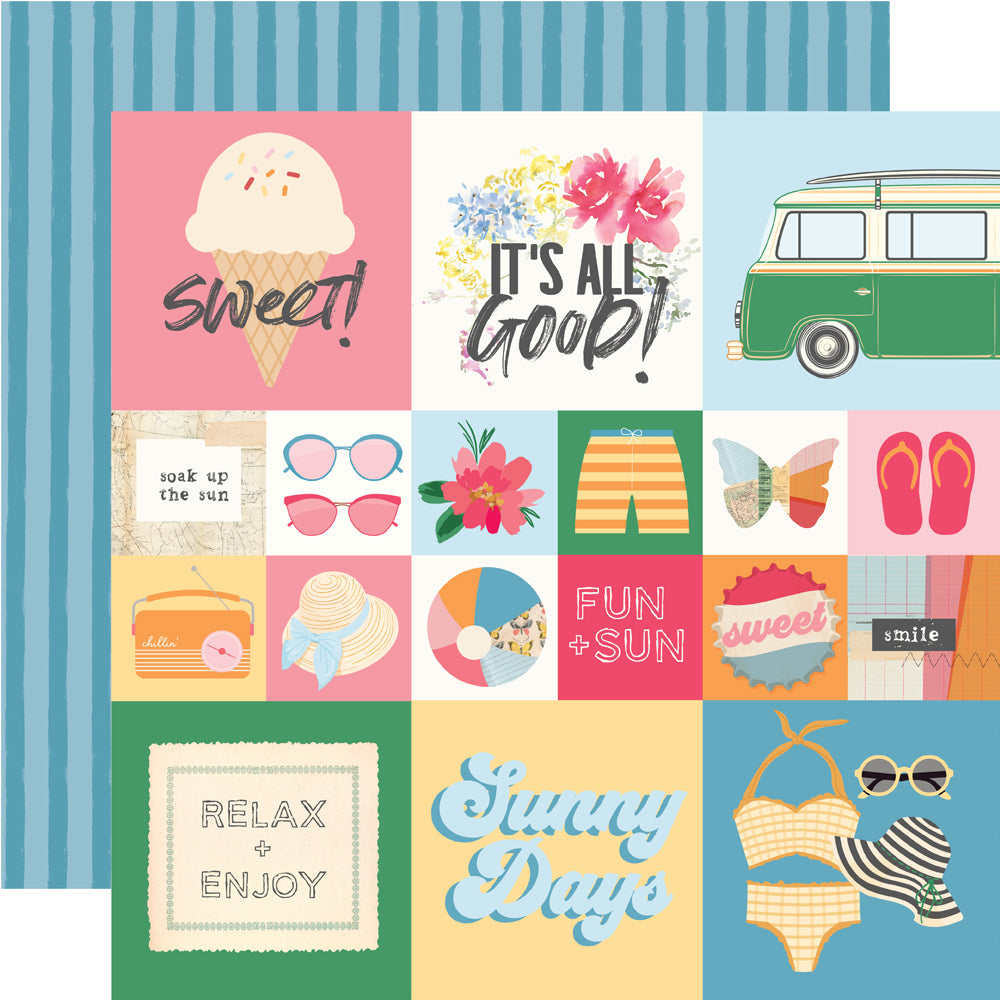 Sunny Days 2x2/4x4 Elements - 25 pack