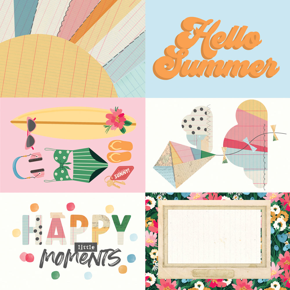 Sunny Days 4x6 Elements - 25 pack