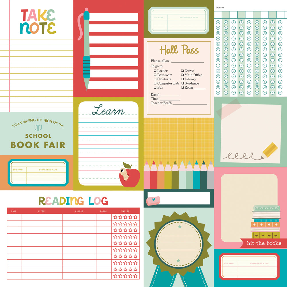 Book Fair Journal Elements - 25 pack